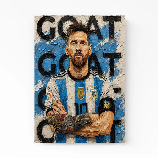 Captain No. 10 Canvas | Textured Acrylic Wall Art