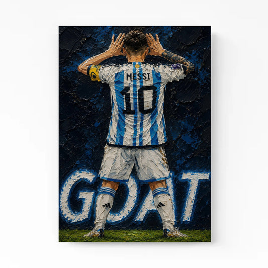 Number 10 Canvas | Textured Acrylic Wall Art