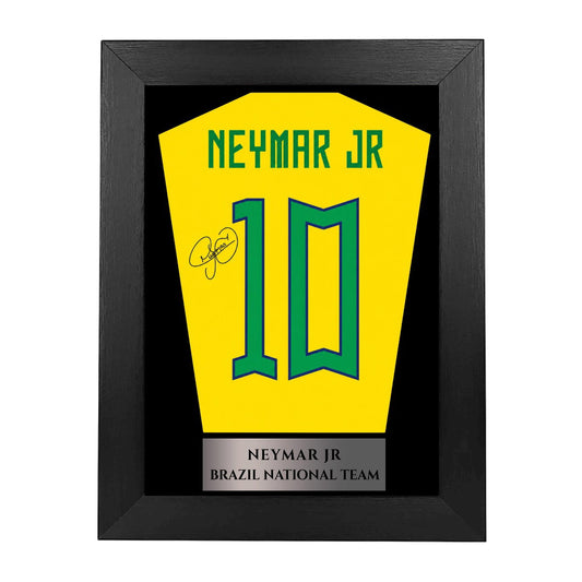 Brazil No. 10 Jersey Canvas | Textured Acrylic Wall Art